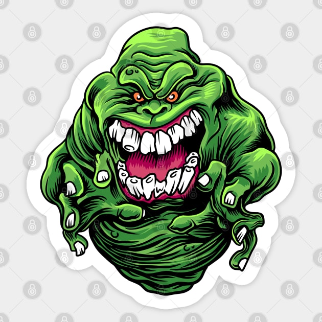 Green Monster Sticker by TambuStore